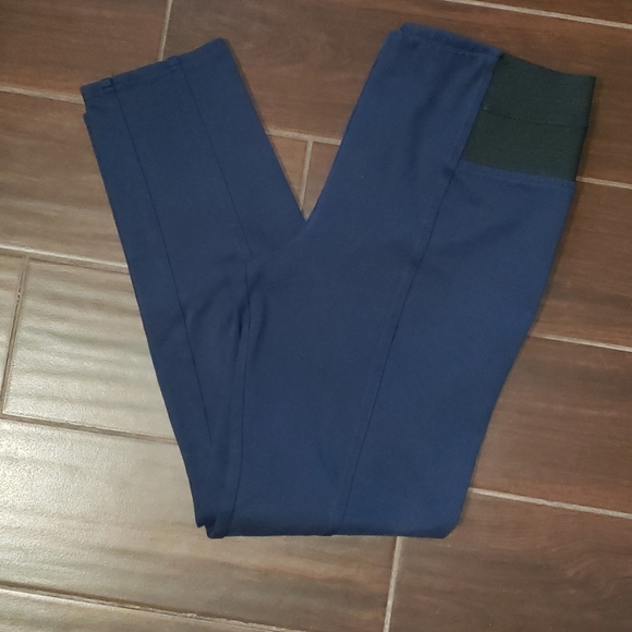 INC International Concepts Pants - INC International Concepts Navy Blue Leggings
